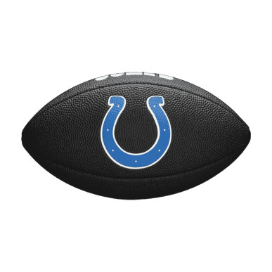 Wilson NFL Soft touch team logo Mini Ball Indianapolis Colts black