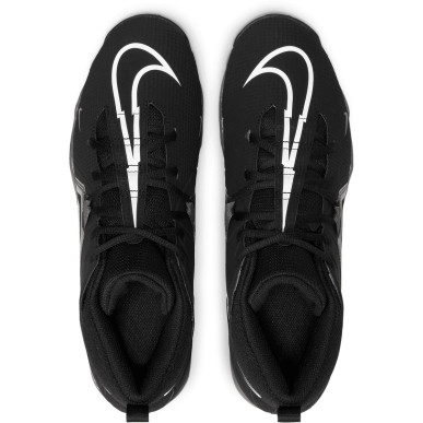 Men's Football Cleats Nike Alpha Menace Shark 3 Mid Black grey