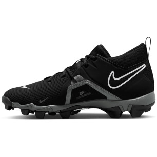 Crampons de Football Americain moulés Nike Alpha Menace Shark 3 Mid Noir gris