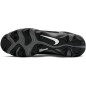 Crampones de fútbol americano Nike Alpha Menace Shark 3 Mid Negro gris Crampones de fútbol americano Nike Alpha Menace Shark 3 Mid Negro gris