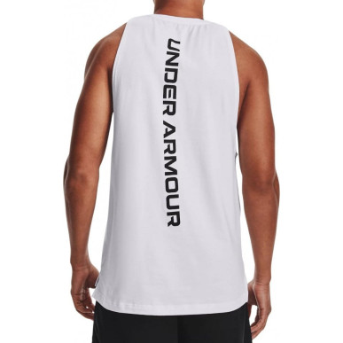 Débardeur Under Armour Baseline Cotton Blanc