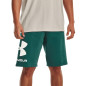 Short Under Armour Rival Fleece Verde para hombre