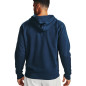 Sudadera Zip Under armour Rival Hoodie Azul