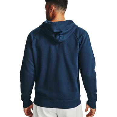 Sudadera Zip Under armour Rival Hoodie Azul