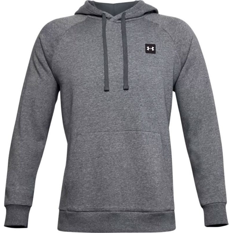 Sweat à capuche Under armour Rival Fleece Gris