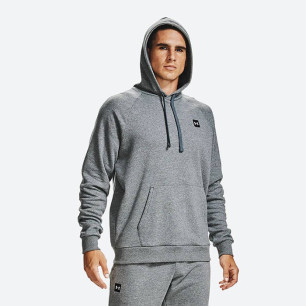 Sweat à capuche Under armour Rival Fleece Gris