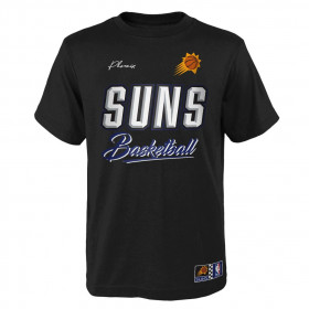 T-shirt NBA Phoenix suns Outerstuff Court vs Track Noir pour Junior