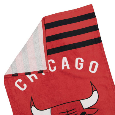 NBA Beach Stripes Towel Chicago Bulls