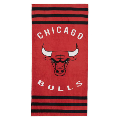 NBA Beach Stripes Towel Chicago Bulls