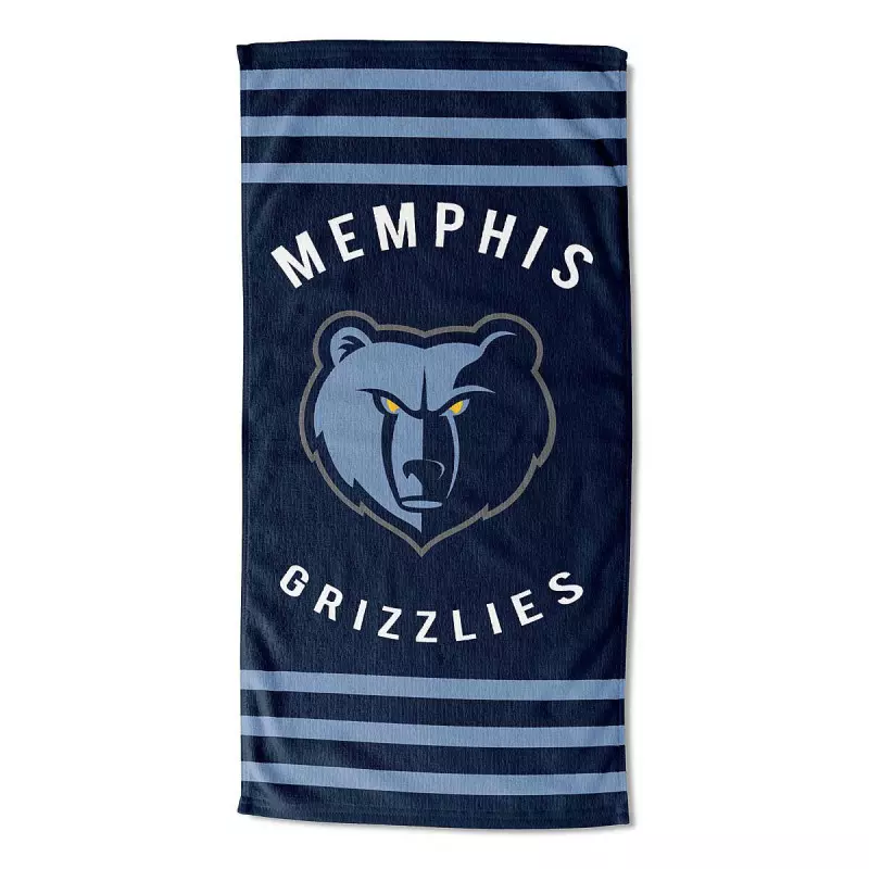 Serviette de plage NBA Memphis Grizzlies Outterstuff Stripes