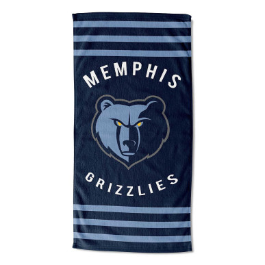 NBA Beach Stripes Towel Memphis Grizzlies