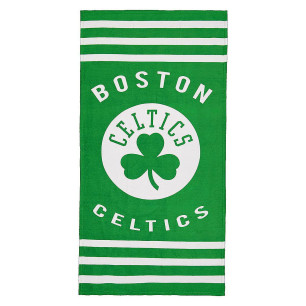 NBA Beach Stripes Towel Boston Celtics