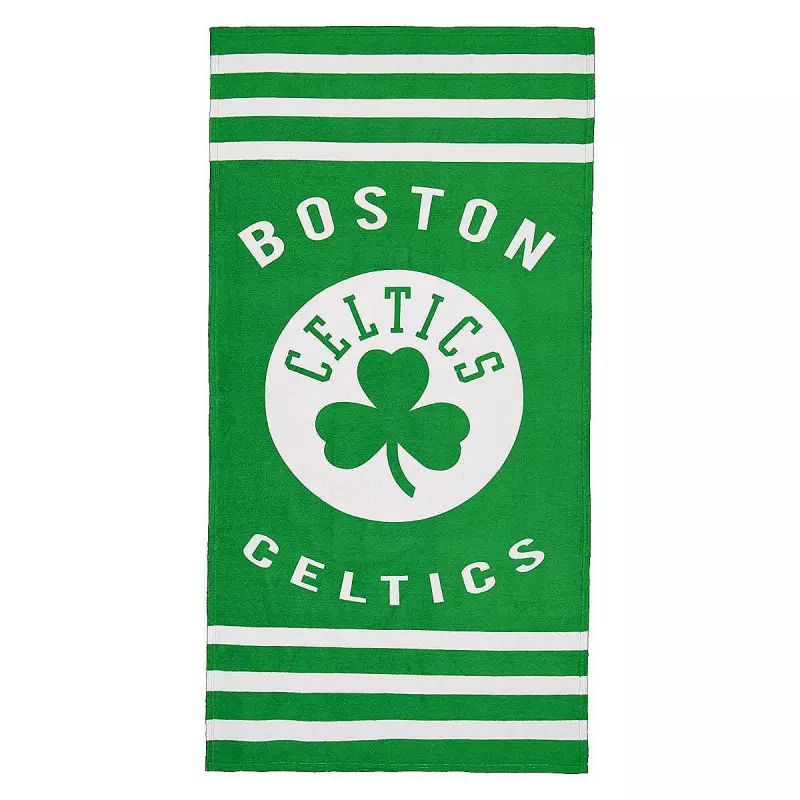 Serviette de plage NBA Boston Celtics Outterstuff Stripes