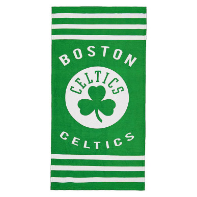 NBA Beach Stripes Towel Boston Celtics