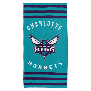 NBA Beach Stripes Towel Charlotte Hornets