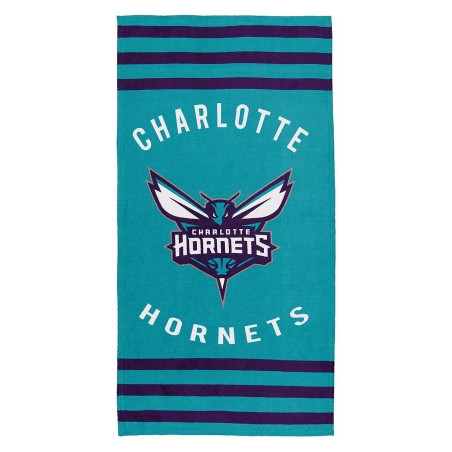 NBA Beach Stripes Towel Charlotte Hornets