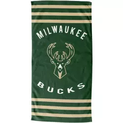 Serviette de plage NBA Milwaukee Bucks Outterstuff Stripes