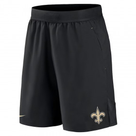 Short NFL New Orleans Saints Nike Stretch Woven Noir pour homme