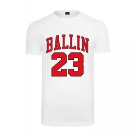 T-Shirt Ballin 23 Mister Tee Blanco