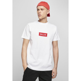 T-Shirt Mister Tee Ballin Box Blanc pour Homme