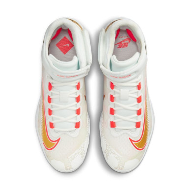 Men's Nike Alpha Huarache Elite 4 Mid Playoff Pack Baseball cleats White