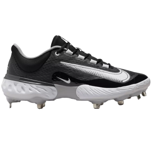 Crampons de Baseball métal Nike Alpha Huarache Elite 4 low Noir