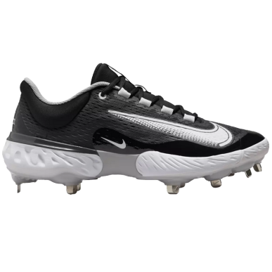 Crampons de Baseball métal Nike Alpha Huarache Elite 4 low Noir
