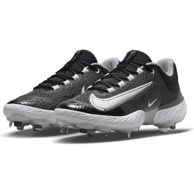 Crampons de Baseball métal Nike Alpha Huarache Elite 4 low Noir