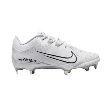 Crampones de Beisbol métal Nike Hyperdiamond 4 Pro low Metal Blanco