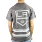 Mitchell & ness Jumbtron 3.0 T-shirt NHL Los Angeles Kings Grey