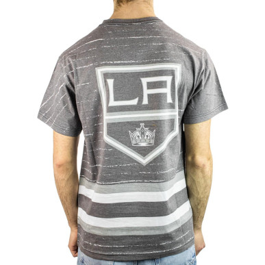 Mitchell & ness Jumbtron 3.0 T-shirt NHL Los Angeles Kings Grey