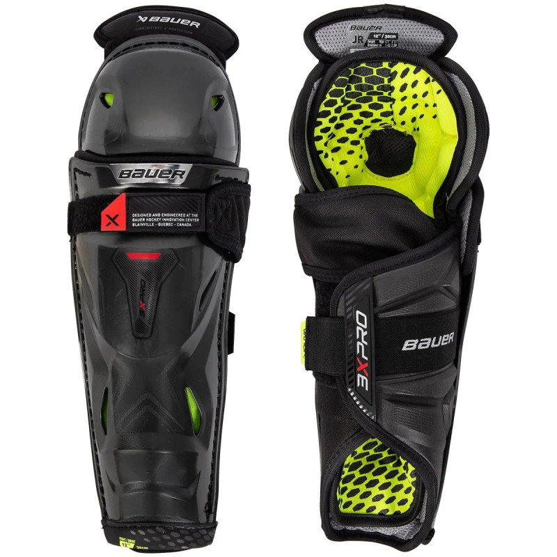 Bauer 3X Pro Junior Hockey Shin Guards