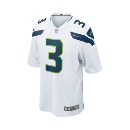 Nike NFL Game Team colour jersey Russell Wilson Seattle Seahawks White