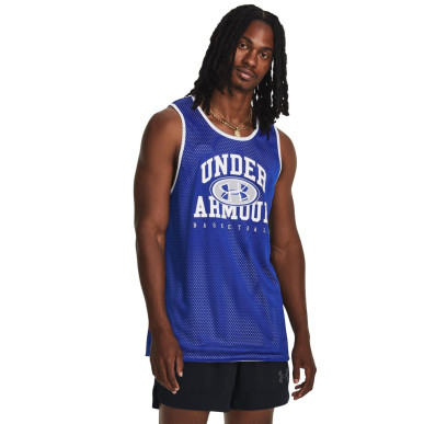 Débardeur Under Armour Baseline Reversible Bleu pour homme