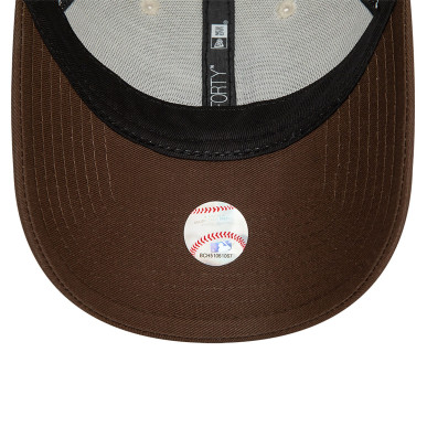 Casquette MLB Los Angeles Dodgers New Era World Series Patch 9Forty Marron