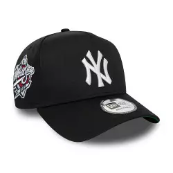 Gorra MLB New York Yankees New Era World Series Patch 9Forty A-Frame negro