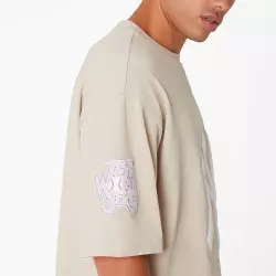 T-shirt MLB New York Yankees New Era World Series Patch Oversize Crema