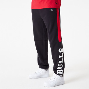 New Era Colour Block Jogger NBA Chicago Bulls Black