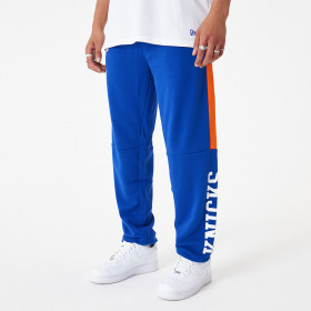 Pantalon NBA New York Knicks New Era Colour Block Jogger bleu