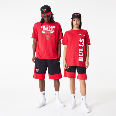 Short NBA Chicago Bulls New Era Colour Block 2 Noir