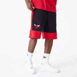 Short NBA Chicago Bulls New Era Colour Block 2 negro