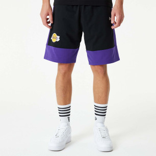 Short NBA Los Angeles Lakers New Era Colour Block 2 negro