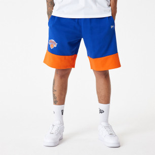 New Era Colour Block 2 Short NBA New York Knicks Royal