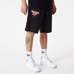 Short NBA Chicago Bulls New Era Team Script negro