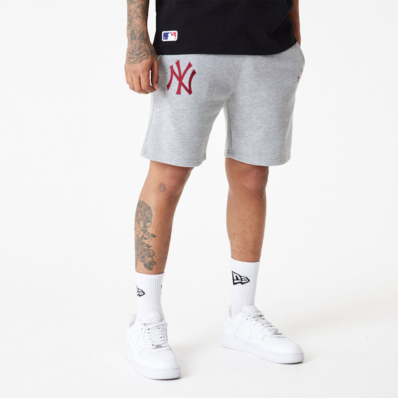 Men's New Era League Essential Short MLB New York Yankees Grey