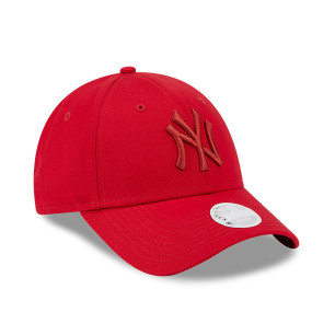 Women's New Era League Essential 9Forty hat MLB New York Yankees red