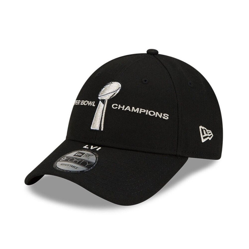 New Era NFL21 Superbowl parade 9forty hat NFL Los Angeles Rams Black