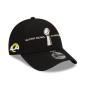 Gorra NFL Los Angeles Rams New Era NFL21 Superbowl parade 9forty Negro