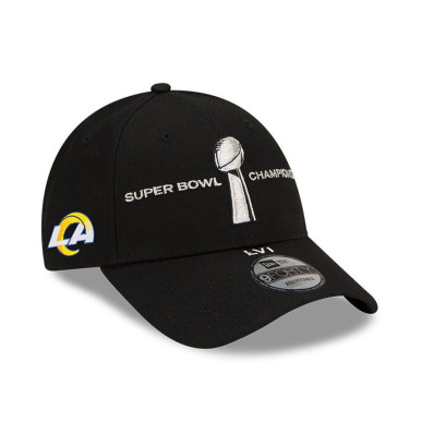 Casquette NFL Los Angeles Rams New Era NFL21 Superbowl parade 9forty Noir