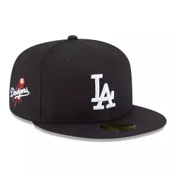 Casquette MLB Los Angeles Dodgers New Era Team Side Patch 59fifty Noir